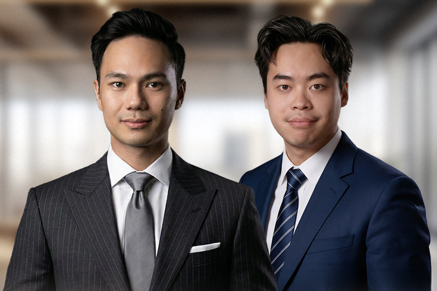 Justin Yap and Andrew Poh
